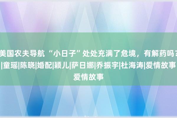 美国农夫导航 “小日子”处处充满了危境，有解药吗？|童瑶|陈晓|婚配|颖儿|萨日娜|乔振宇|杜海涛|爱情故事